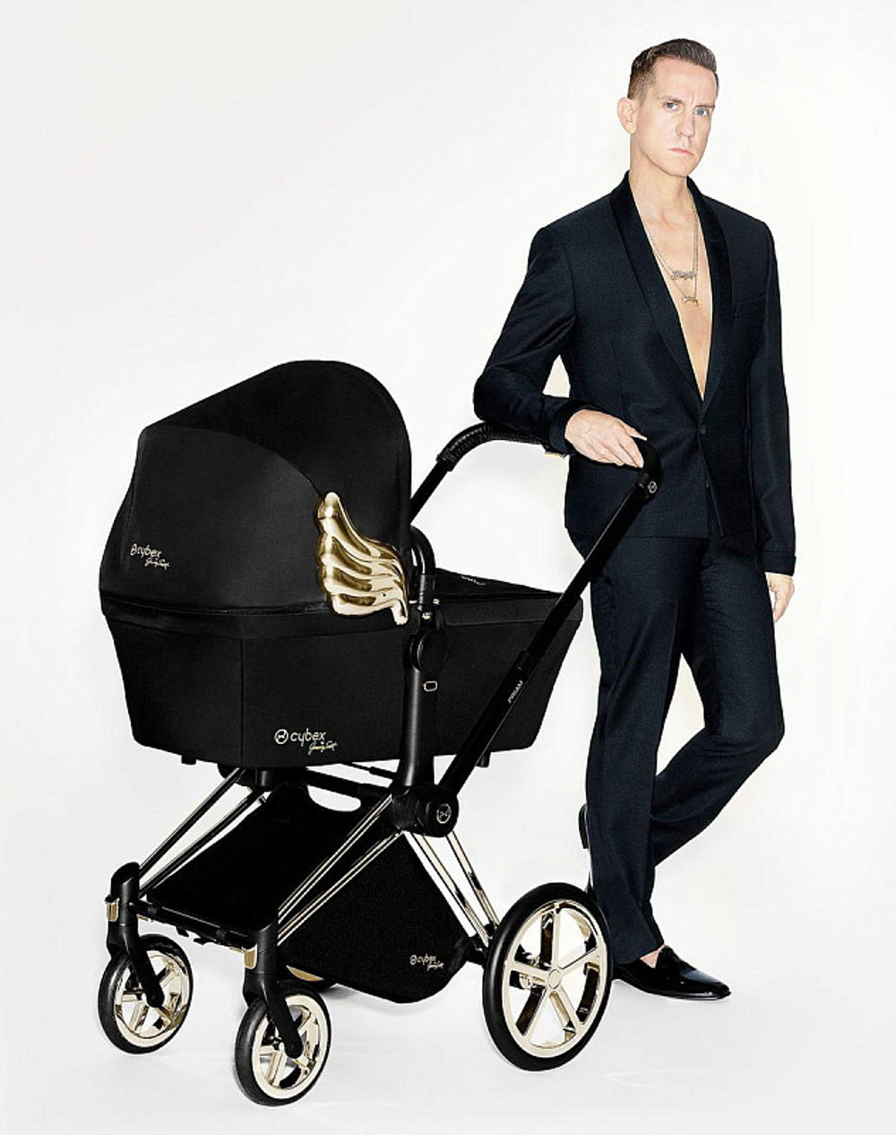 Коляска 2 в 1 Cybex Priam IV 2 в 1 Jeremy Scott Wings