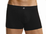 Мужские трусы-боксеры из хлопкового полотна (Размер: XXL) (Цвет: черный)