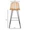 Барный стул Vetle Flat, светлый ротанг
