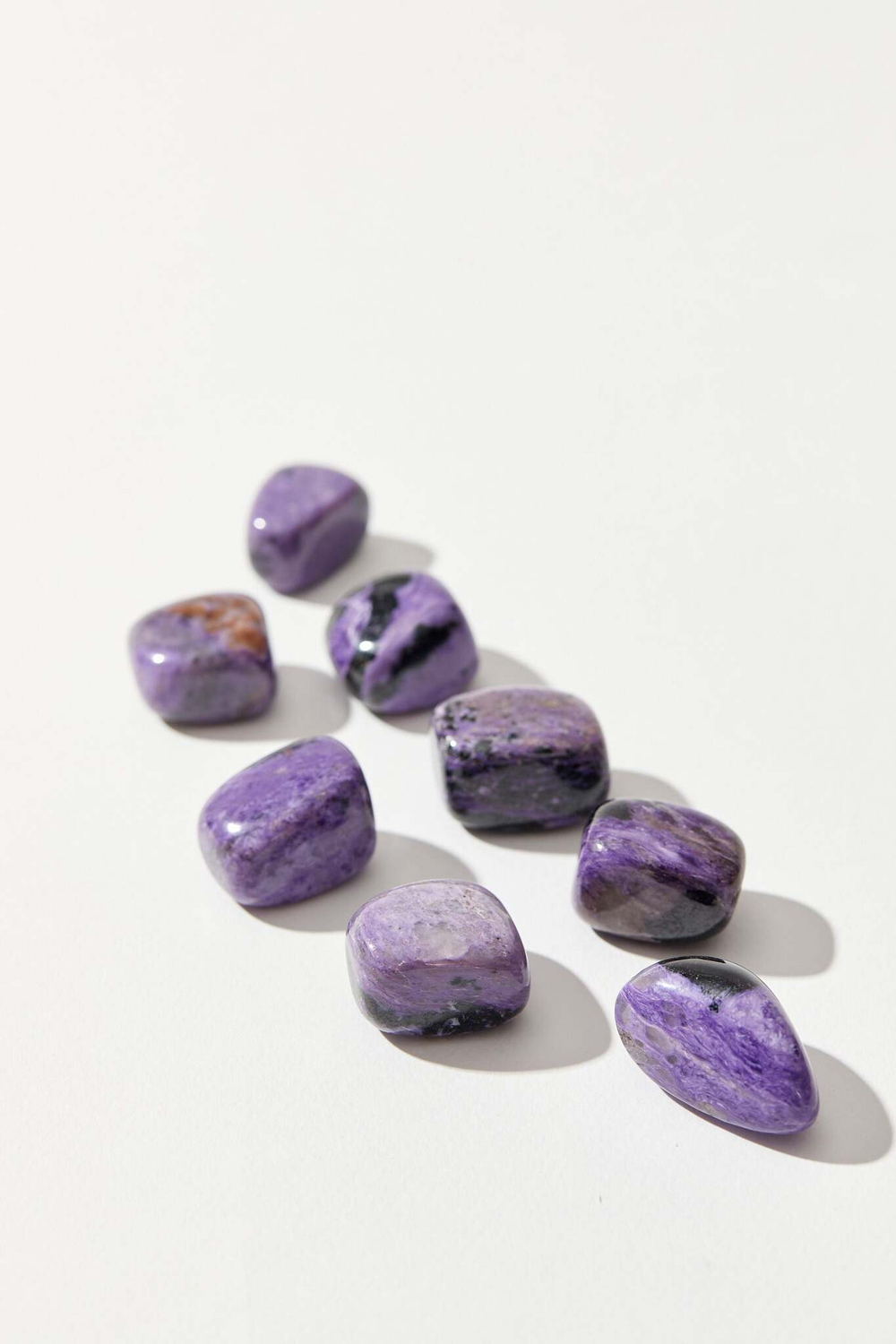 Чароит галтовка