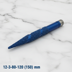 Алмазная фреза с конической головкой для гравировки мрамора на ЧПУ 12-3-80-120 (или 150) mm