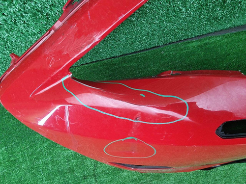 Бампер передний левая часть Lexus UX (2018-н.в.)