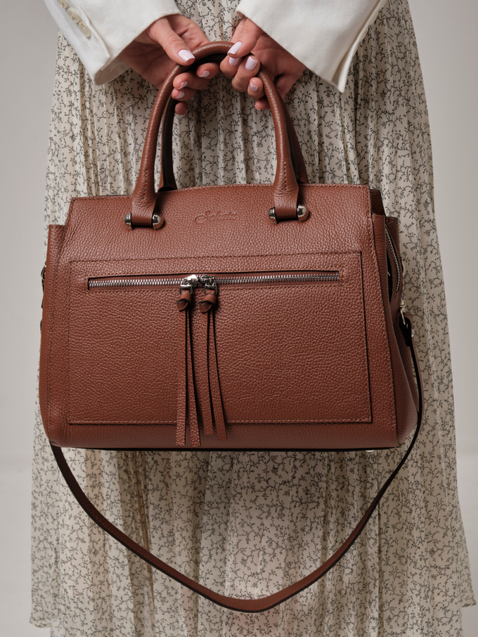 Сумка саквояж Schatz 40768 коппер