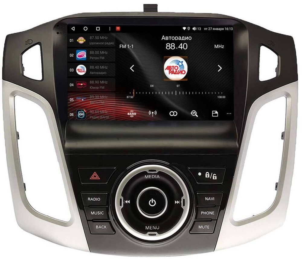 Магнитола для Ford Focus 2011 - 2019 - Vaycar VA17-0150 на Android 13, 8-ядер, 4G SIM-слот