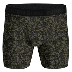 Мужские спортивные боксеры Björn Borg Performance Boxer 2P - зеленый