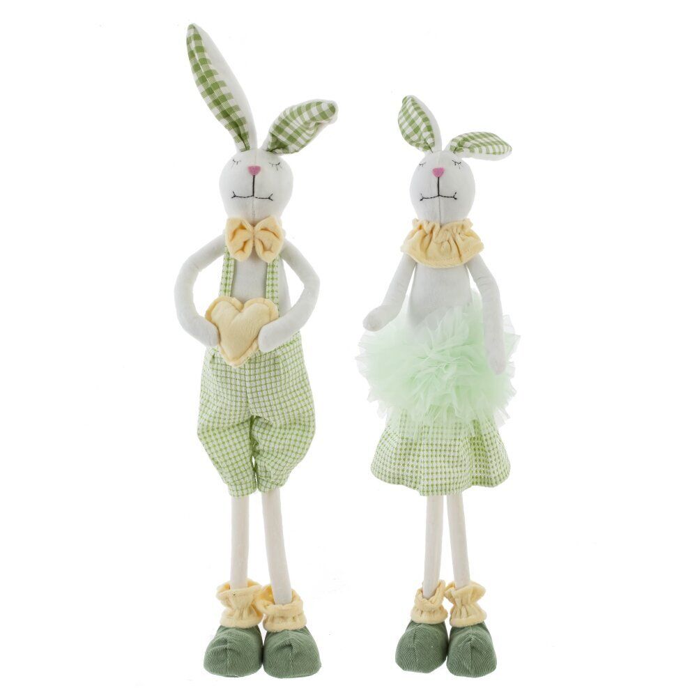 GAEM Игрушка набивная "Заяц/Зайка", L13,5 W7 H63 см, 2в.