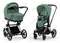 Детская коляска Cybex Priam IV 2 в 1 Leaf Green шасси Chrome Black