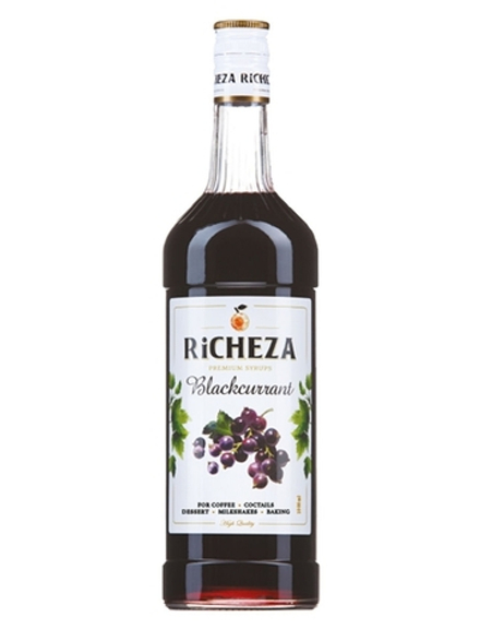 Сироп Richeza Чёрная смородина, 1 л