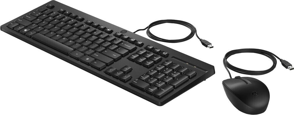 Клавиатура HP 225 Wired Mouse and Keyboard Combo 286J4AA черный