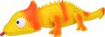 Игрушка для собак Хамелеон, 12x32x8 см, латекс, жёлтый, Flamingo