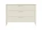 Комод Type 3 ящика ширина 120 см (молочный)