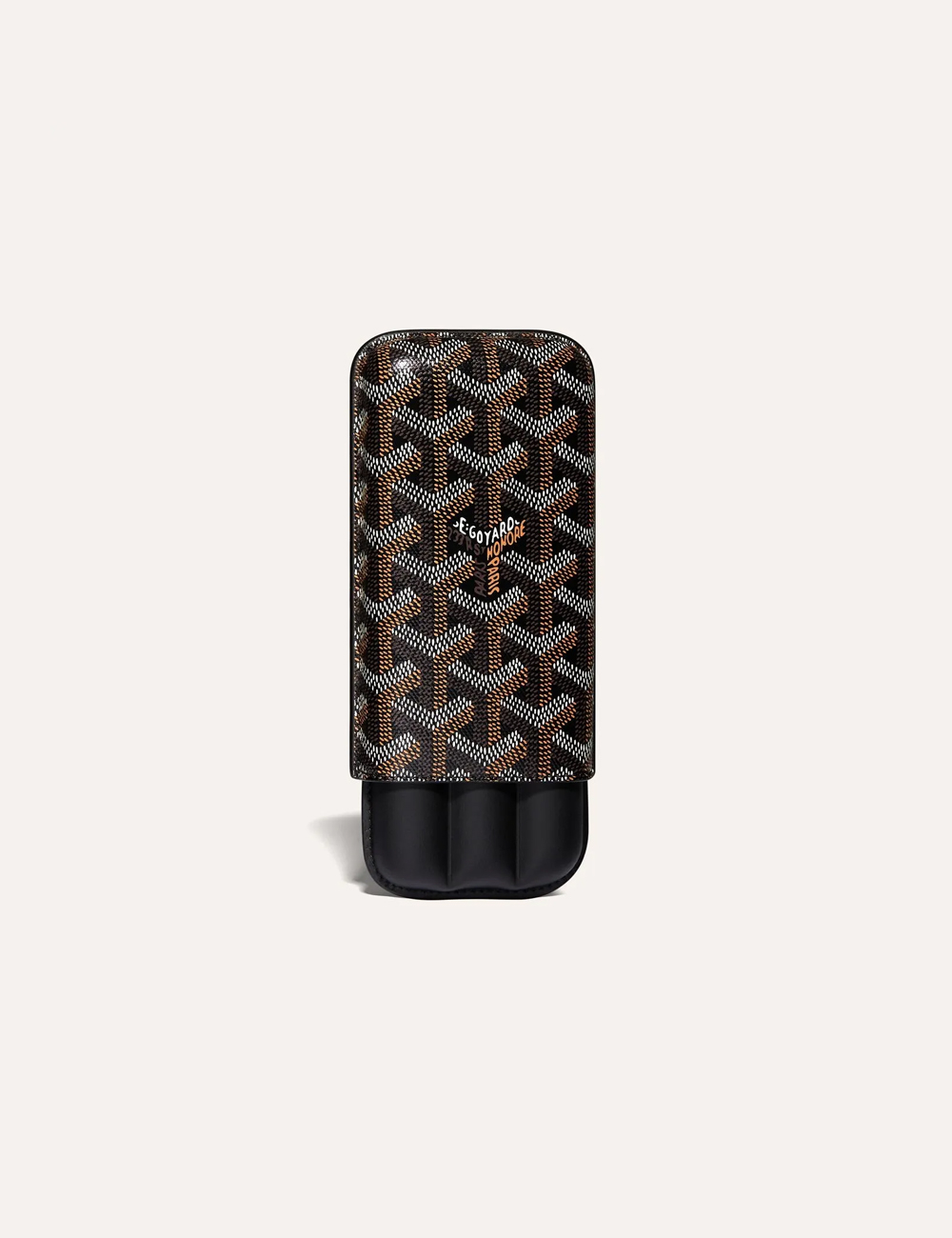 Футляр для сигар Goyard Churchill 3 Cigar Case "Black"