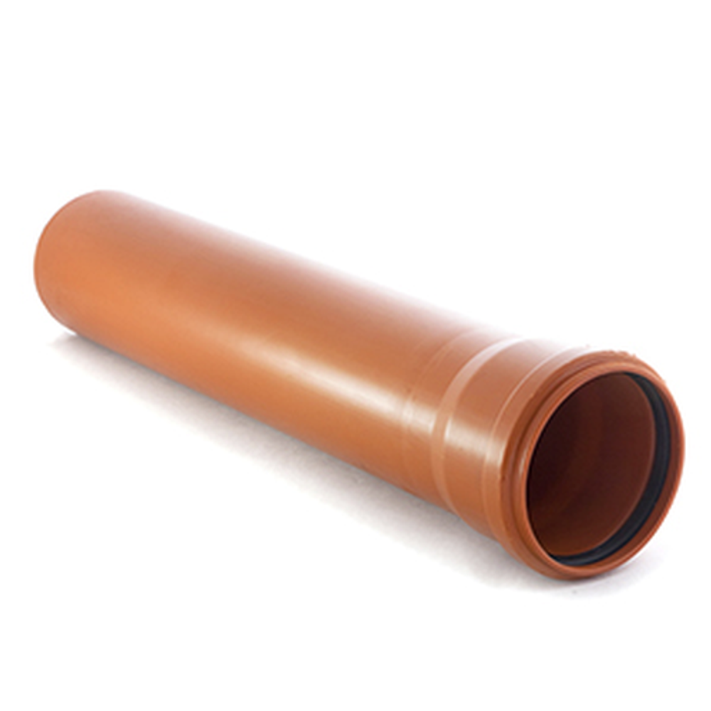 ТРУБА КАНАЛИЗАЦИОННАЯ VALFEX 160Х4,9Х500ММ НК РЫЖАЯ