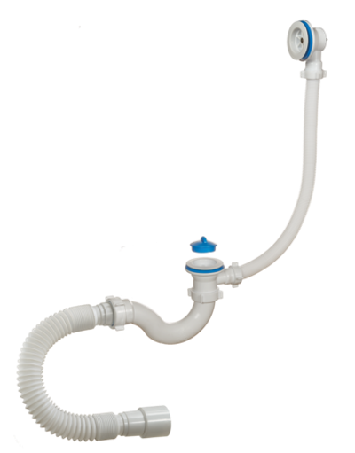 70089 Сифон для ванны 1 1/2  с перелив. ОРИО (30/1шт)