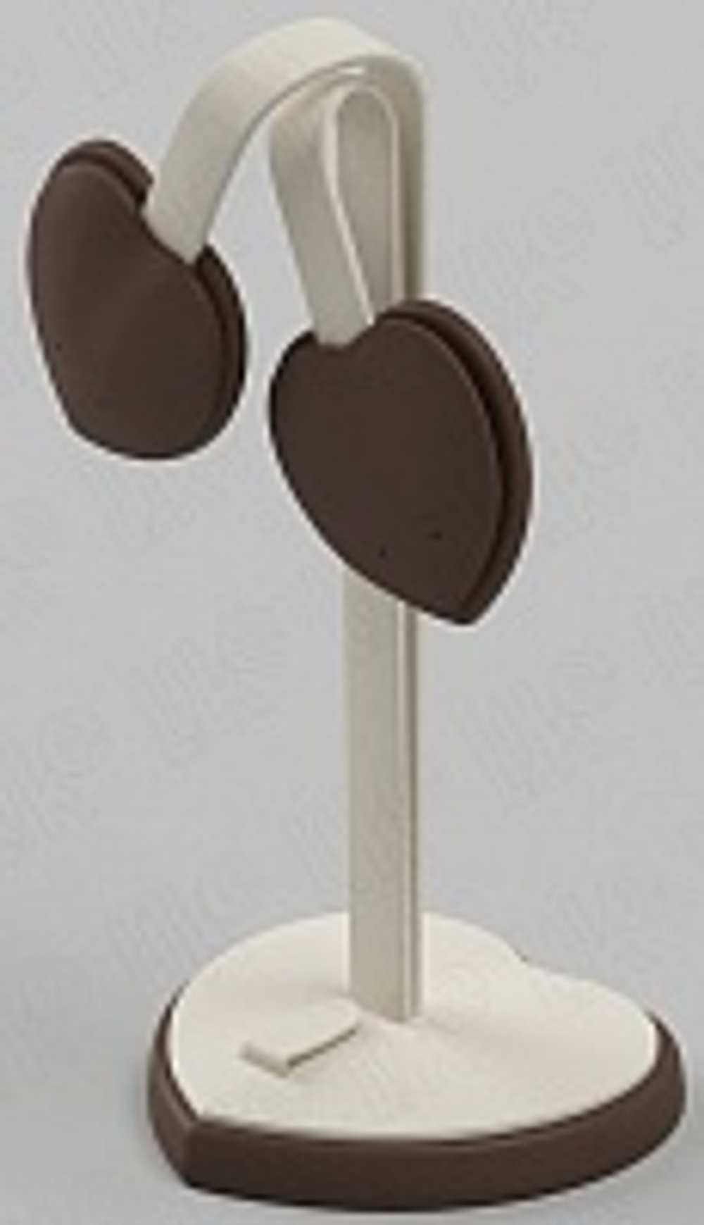 Подставка для гарнитура/ушки сердечки/4 отверстия/язычок/накладка/основание сердечко/Н-130 мм.