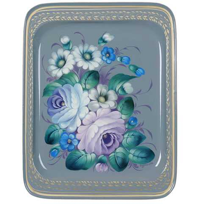 Zhostovo metal tray A13D070425168