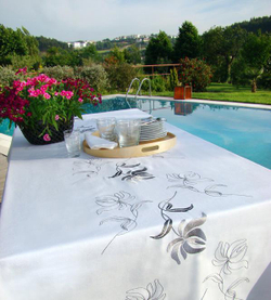 Скатерть 160х300 Bovi Лилия Португалия