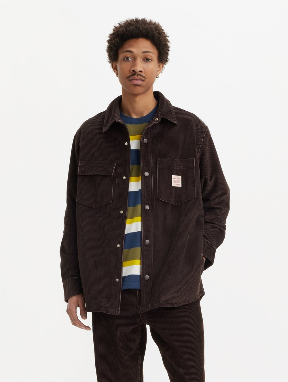 Рубашка мужская утепленная LEVI'S TELEGRAPH OVERSHIRT