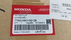 77300-MKY-D51ZB. SEAT ASSY., PILLION *TYPE1* (TYPE1 ). HONDA