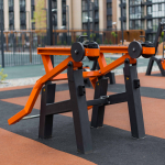 P-1816 Уличный тренажер Мультиштанга с переменной нагрузкой ZAVODSPORTA