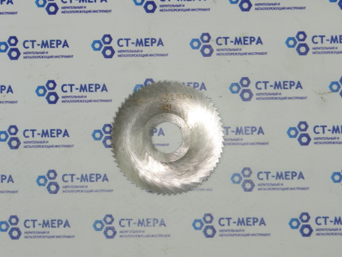 Фреза отрезная по металлу 80х1х22мм. z=64 Р6АМ5 с фаской без ш/п