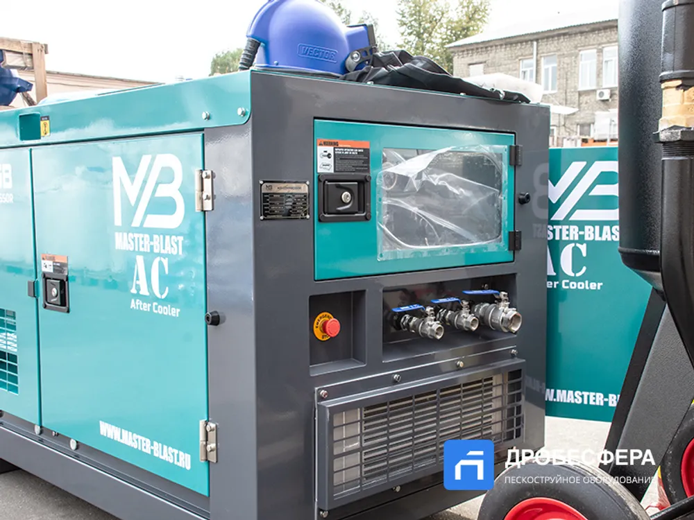 Выездной пескоструй для установки в авто | комплект "Газелист"