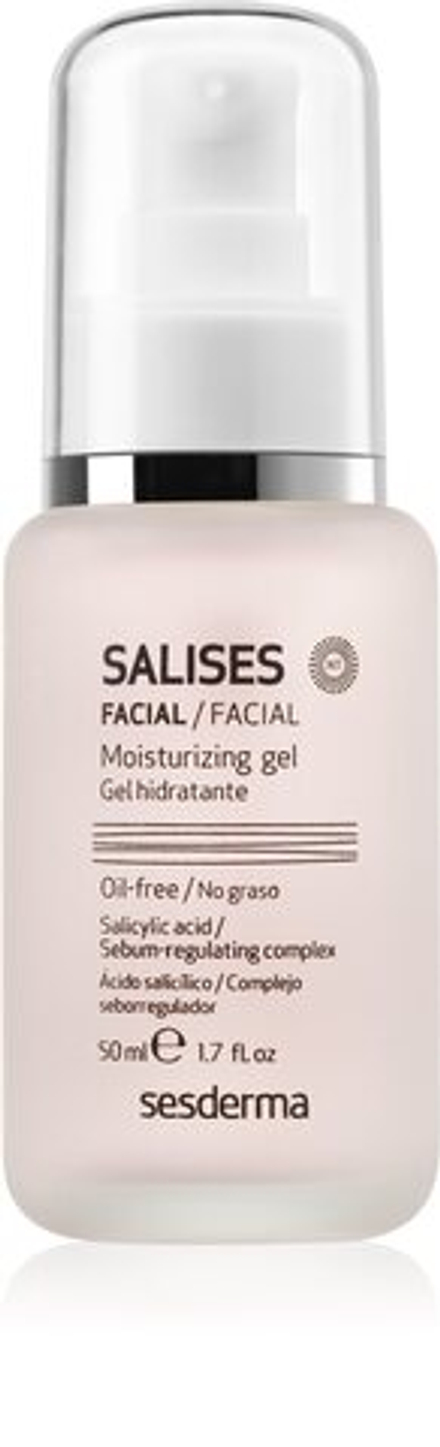 Sesderma Salises - увлажняющий гель для жирной кожи, склонной к акне /   50  ml  / GTIN 8470001613233