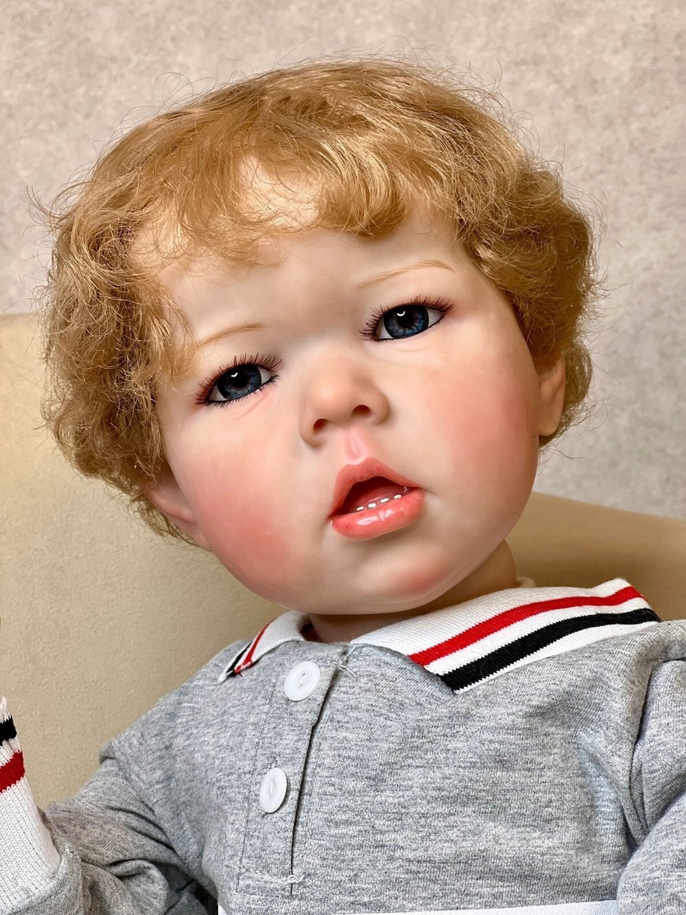 Кукла Реборн мягконабивная 70см в пакете (FA-347)