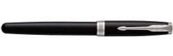 Ручка-роллер Parker Sonnet T539, цвет: Laque Black СT,  стержень: F, цвет чернил: black, в подарочной упаковке