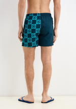 Мужские пляжные шорты темно-синий