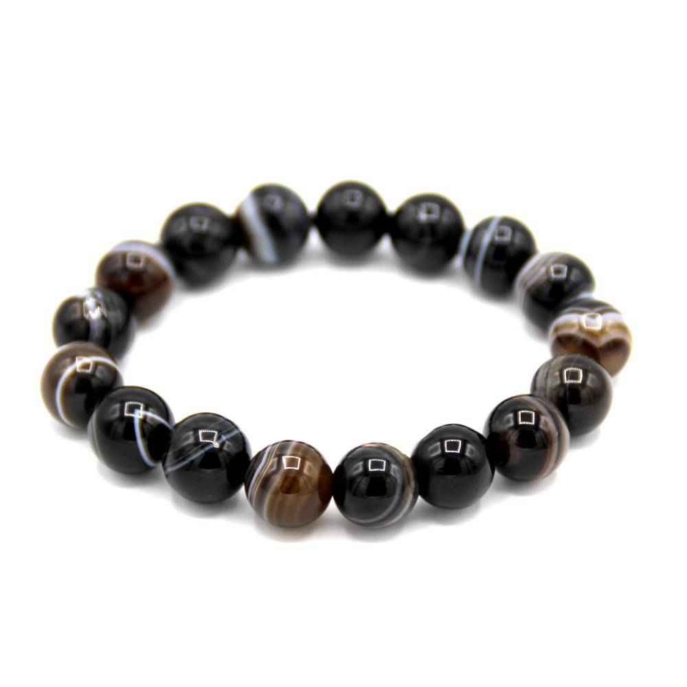 Браслет "Келли" агат полосчатый