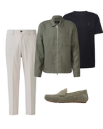 Брюки из льна Black Label