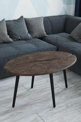 Стол журнальный Арабика браун/чёрный