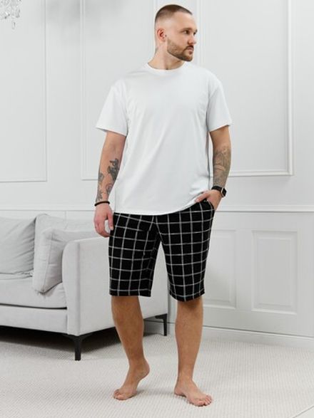 Шорты мужские Тор-2.1 Виотекс КЛЕТКА ЛИНЕАРНАЯ
