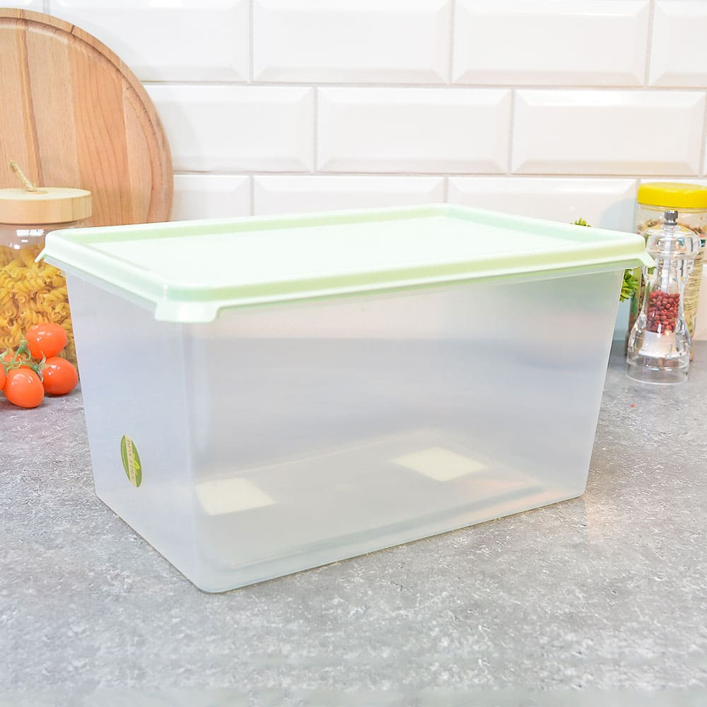 Контейнер 6л для СВЧ прямоугольный "Freshpak", чайное дерево