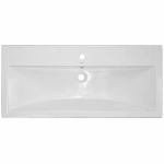 Тумба с раковиной подвесная Loranto KANTRI CS00097258 100/2 раковина Фостер 100, белый глянец