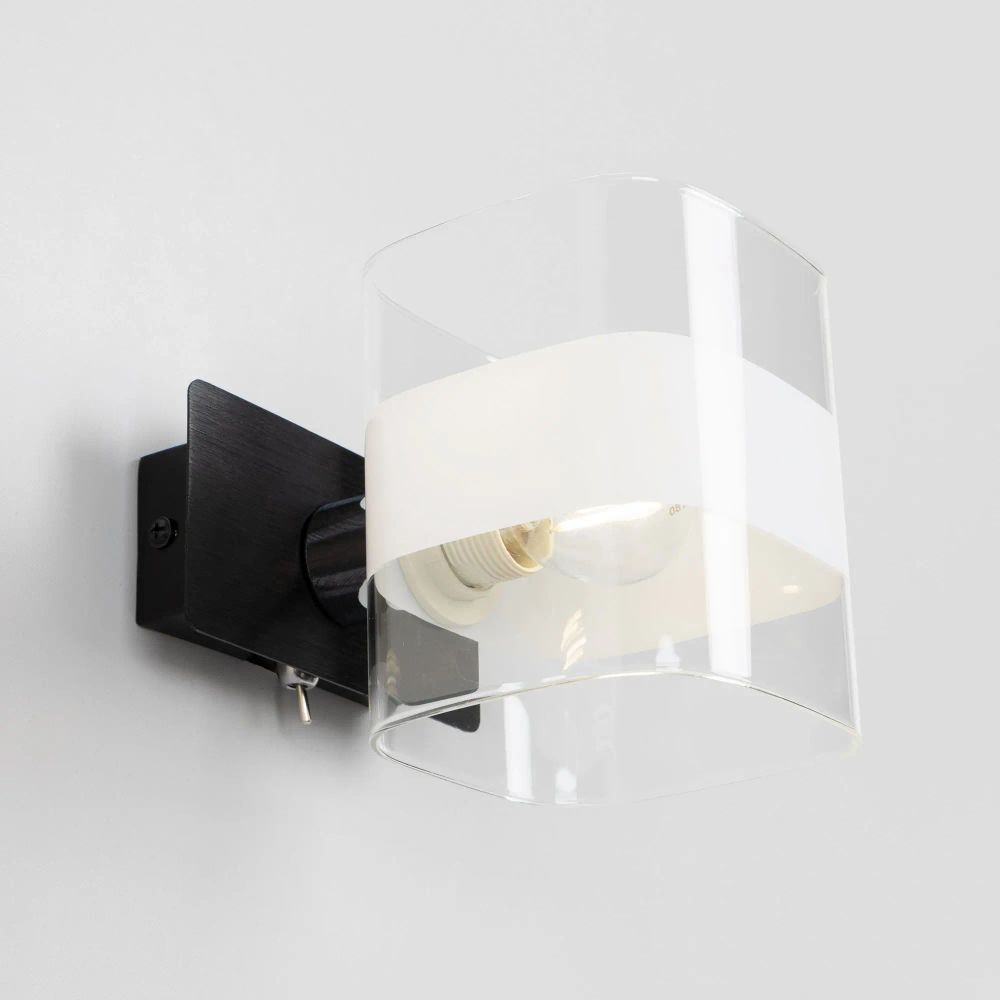 Citilux Вирта CL139312 Бра с выключателем Чёрное