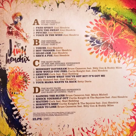 Various Artists - The Many Faces Of Jimi Hendrix - Coloured LP