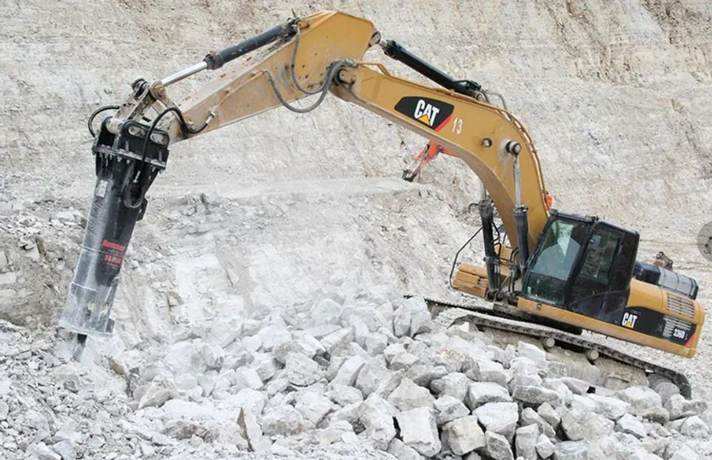 Гидромолот на Экскаватор Hitachi