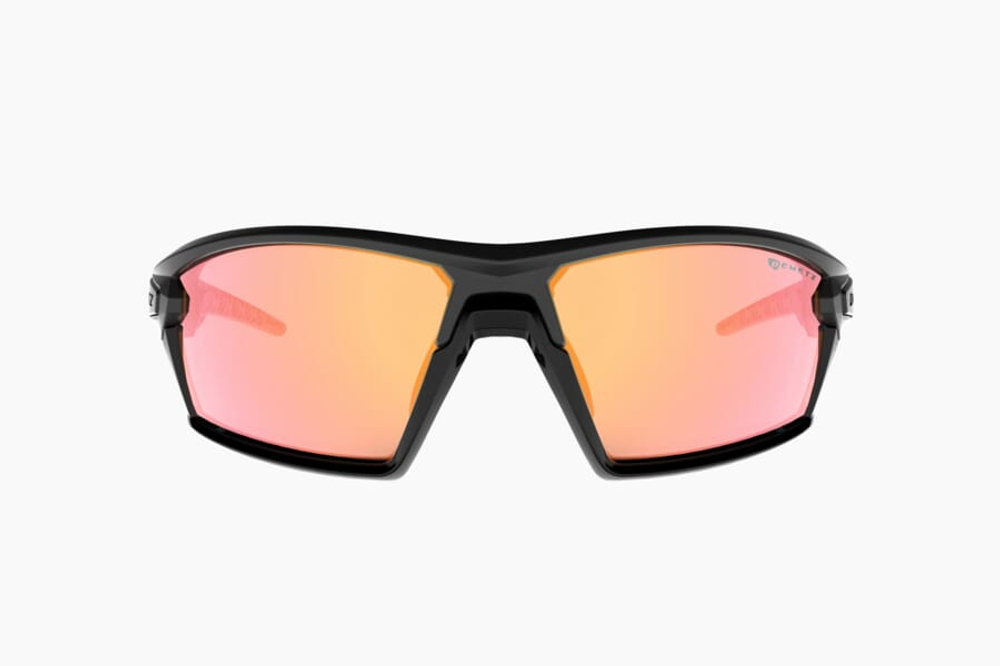 Спортивные очки с диоптриями Demetz Mud / Mat Black / Shiny Black 67-16 Turquoise Photochromic With Red Revo Cat.1 to 3