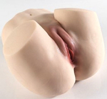 Мастурбатор реалистичный вагина и анус телесный 26 см