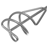 Миксер для строительных смесей, 80х8х400мм, шестигранный хвостовик Сибртех