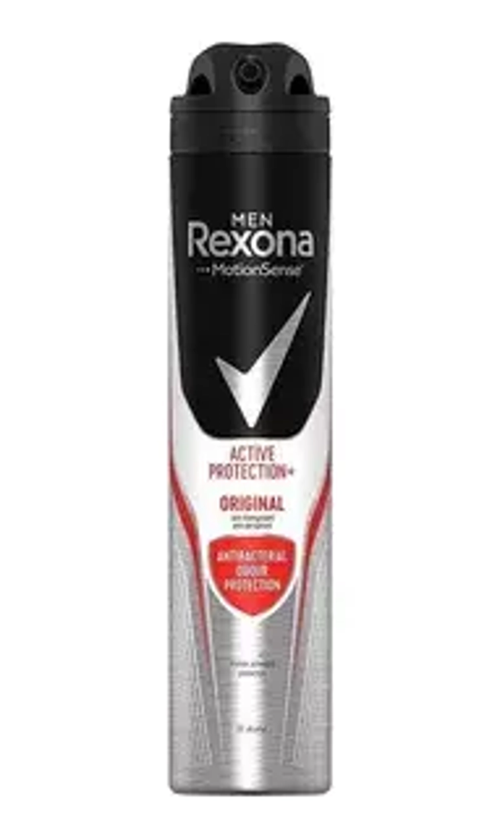 REXONA 200 мл Дезодорант муж.спрей ACTIVE PROTECTION ORIGINAL/АНТИБАКТЕРИАЛЬНЫЙ ЭФФЕКТ*6 eng