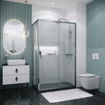 Душевой уголок Grossman Style 120х70 120.K33.05.1270.10.02 профиль Хром стекло шиншилла