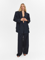 “Striped wool jacket” Двубортный жакет из шерсти. (2)