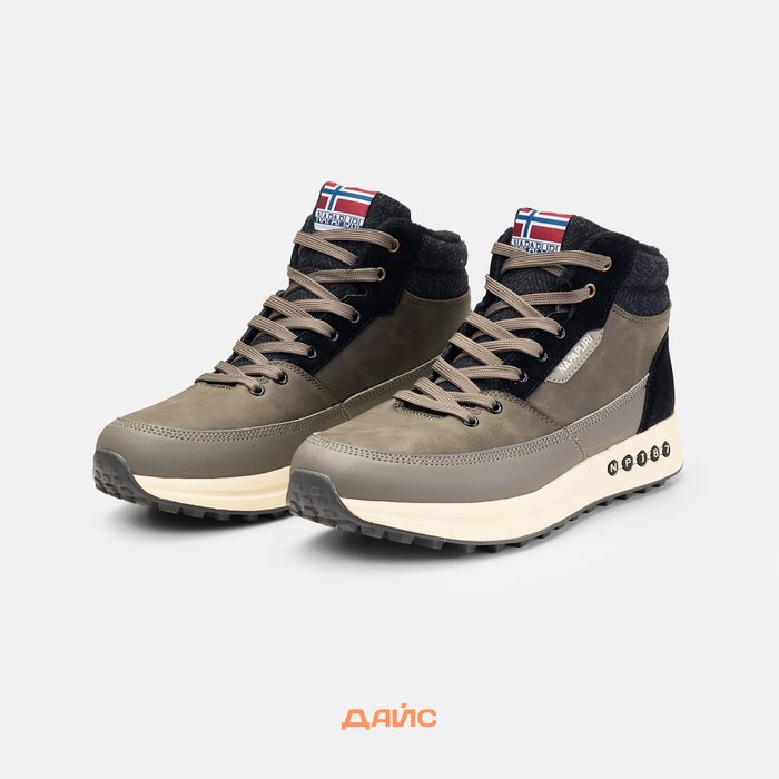 Ботинки Napapijri Slate Suede City Boots артикул:NA4HVFGF2 - купить в магазине Дайс