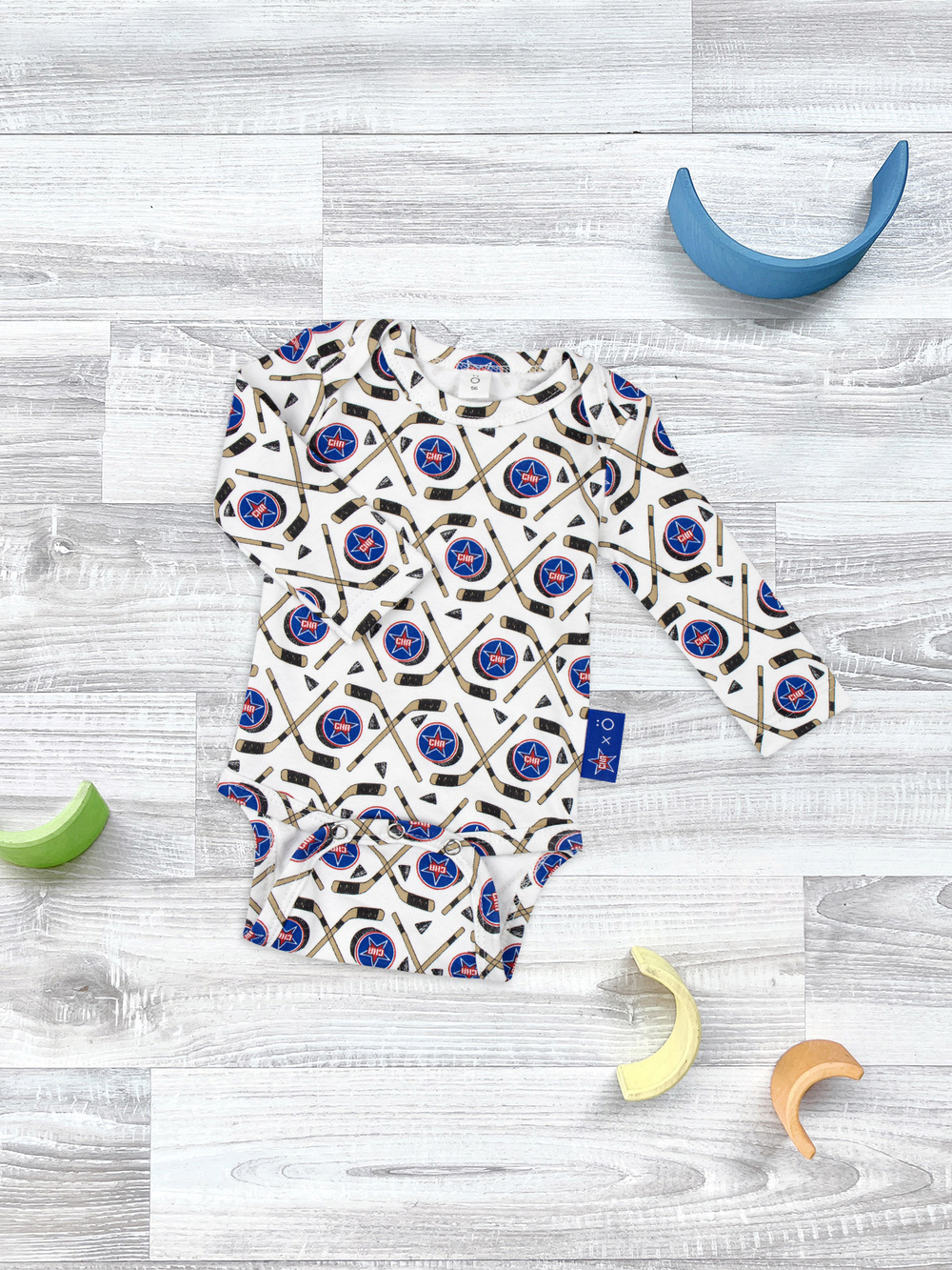 Боди Mjölk х СКА Ice Hockey с длинным рукавом