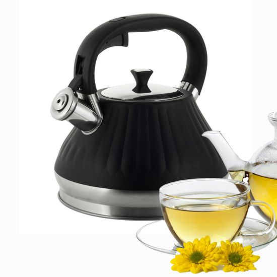 Чайник 3 л. из нержавеющей стали со свистком Kamille KM 0858