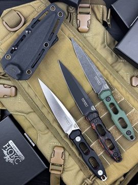 Нож тактический НОКС Кондор Т сталь Д2 Black (628-708435)