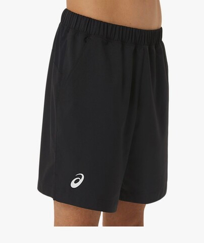 ASICS, MEN COURT 7IN SHORT, PERFORMANCE BLACK, MEN, M